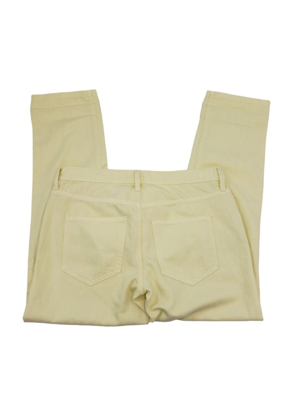 Loft Sunny Yellow Boyfriend Button Fly Jeans Size 26 - Picture 3 of 9
